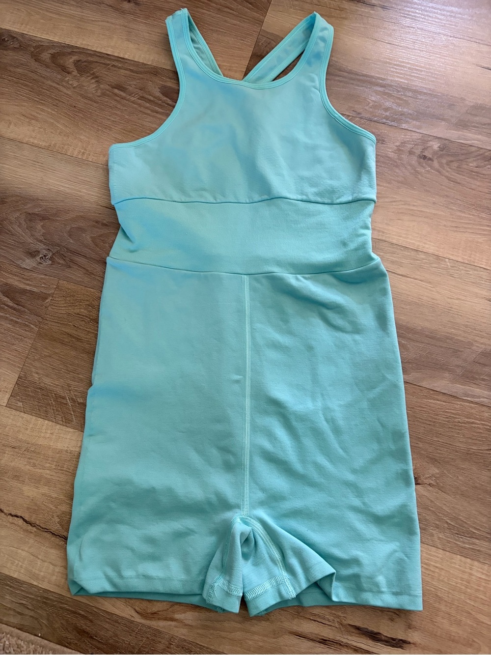 FP Movement Free People Every Single Time Runsie Cascade Turquoise Size XS/S
